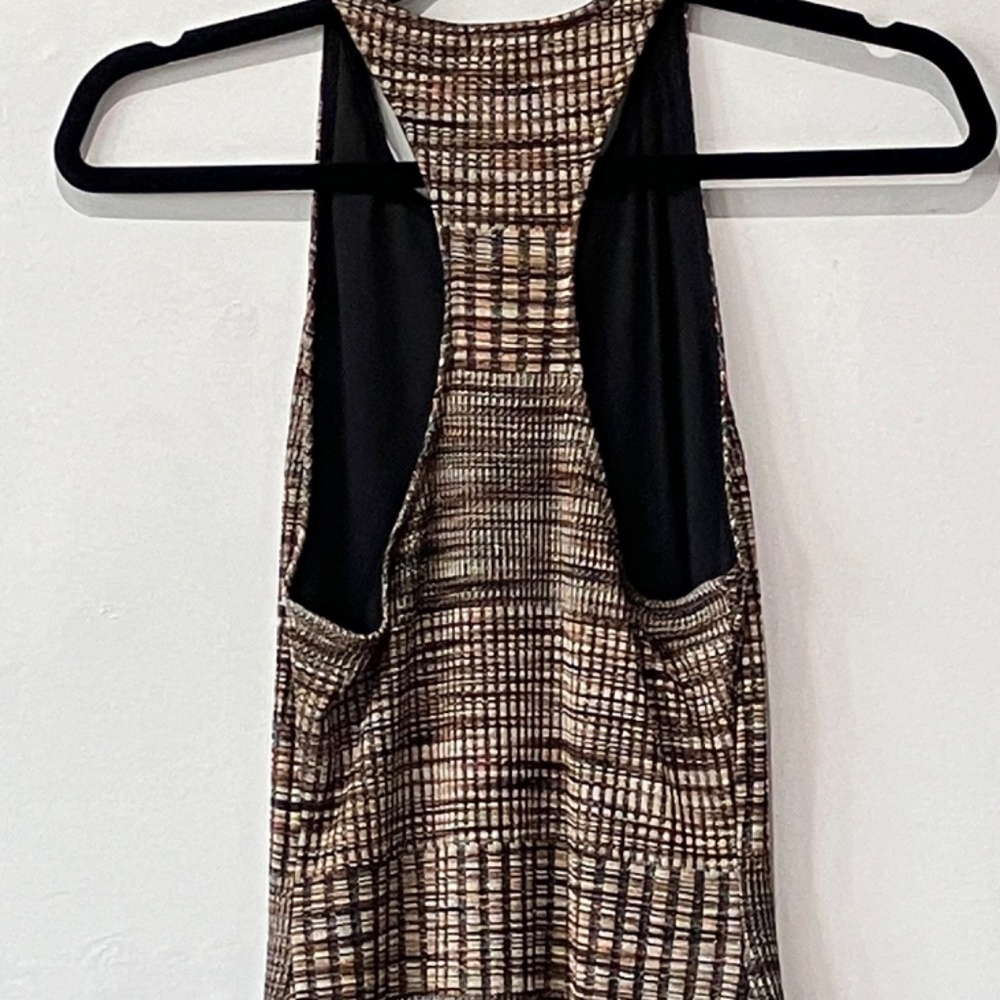 Ecote earth and metallic gold racer back dress - Picture 7 of 9